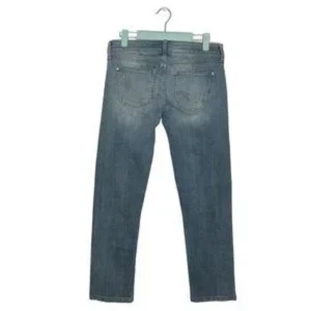 Anthropologie Pilcro Hyphen Bejeweled Rhinestone Jeans 26 - Picture 4 of 8